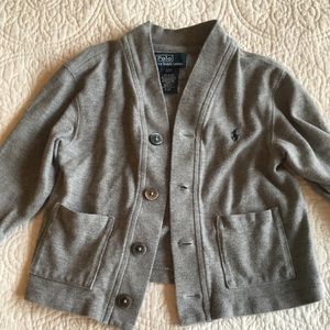 Polo boys cardigan.